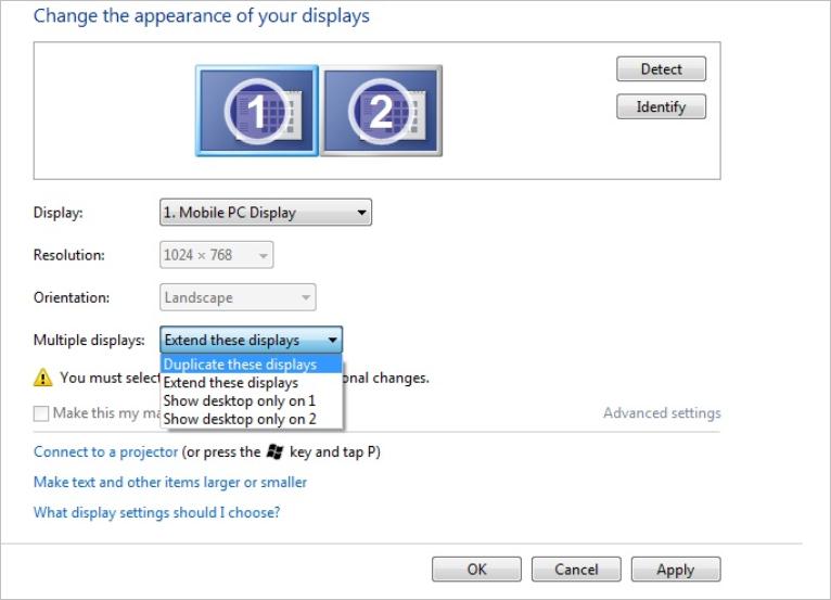 Comment configurer deux écrans sous Windows 7 | DELL Technologies