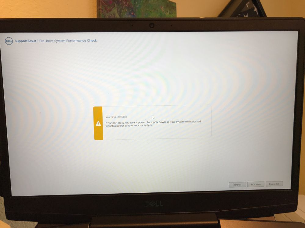 Dell G3 3590 port does not accept power when using Dell Dock | DELL  Technologies