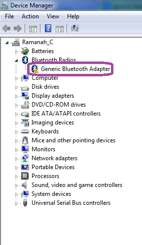 Generic Bluetooth Adapter DRIVER _ HELP!! HELP!! | DELL Technologies