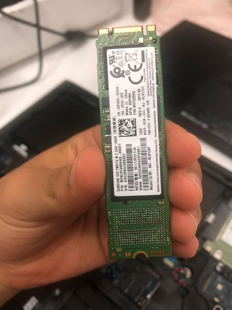 I want to upgrade my m2 ssd 128gb to high ssd with nvme. | DELL Technologies