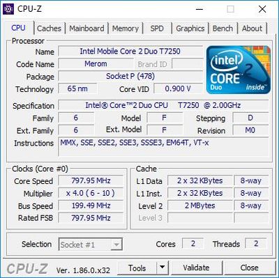 CPU Specs