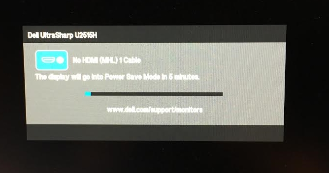 U2515H, when PC is powered off, monitor takes 5 mins to go into standby...  | DELL Technologies