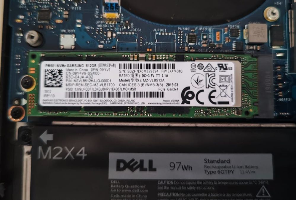 XPS 15 9570, 2TB SSD upgrade | DELL Technologies