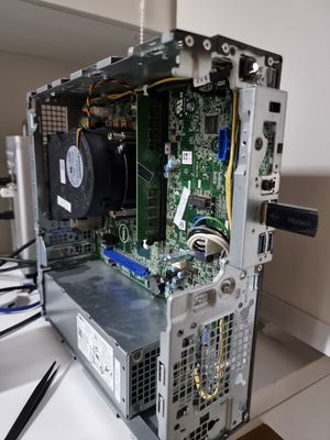 2 amber 5 white dell optiplex 3070