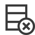icona eliminazione database