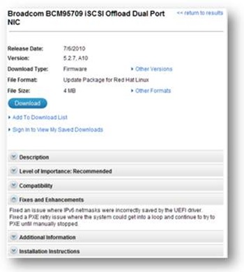 Firmware errata