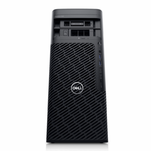 Dell Precision 7865 workstation tower, front view. 