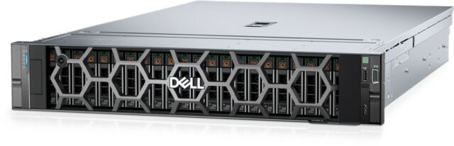 Dell PowerEdge R760 server, front view. 