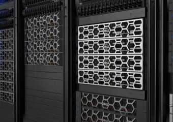 Right Shot of Power Protect DD6410 in Server Room